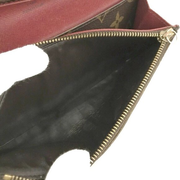 570236BP (L4) Louis Vuitton Wallet Long Brown Monogram - Picture 6 of 9